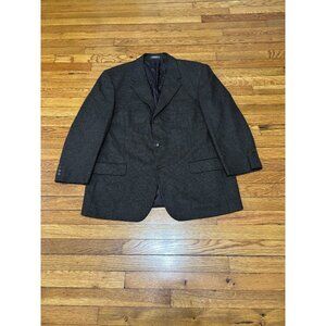 Arnold Brant Loro Piana Men's Sz 46R Brown Wool Cashmere 3 Button Blazer Jacket